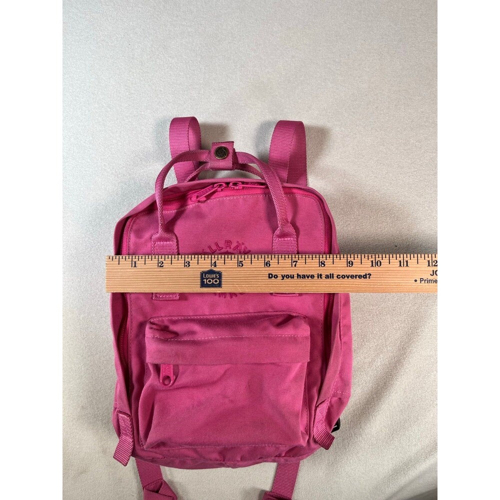 FJALLRAVEN KANKEN RE-KANKEN MINI SPECIAL EDITION BACKPACK - PINK ROSE bag - Picture 6 of 9
